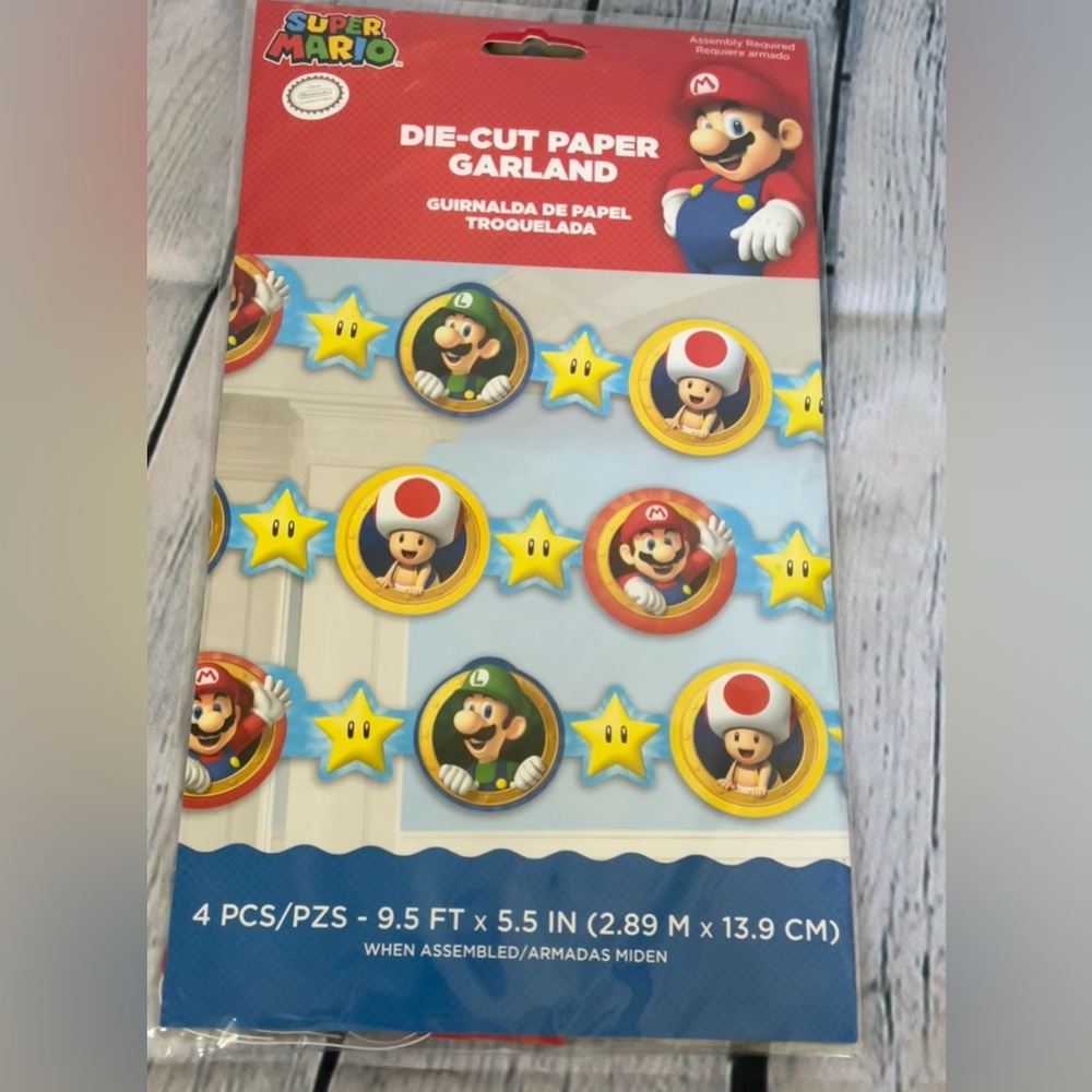 Super Mario Kart HUGE Birthday Party Decorations Pack - Picture 6 of 13